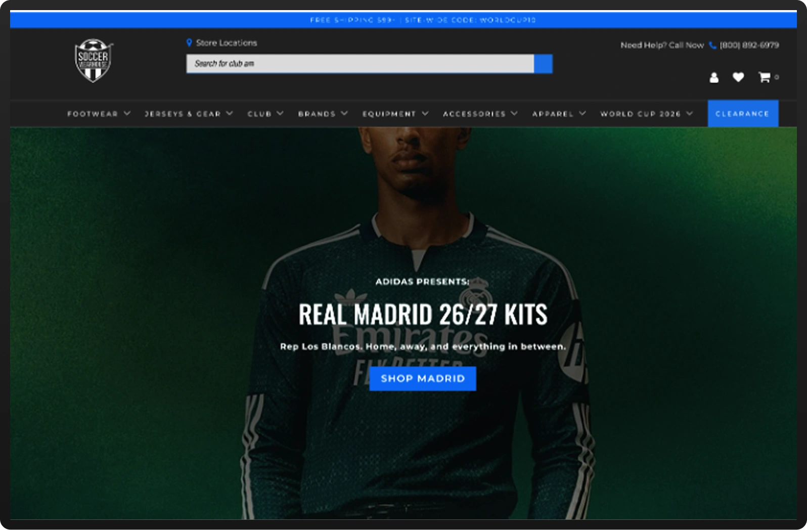 Preview of the Multi-brand e-commerce project